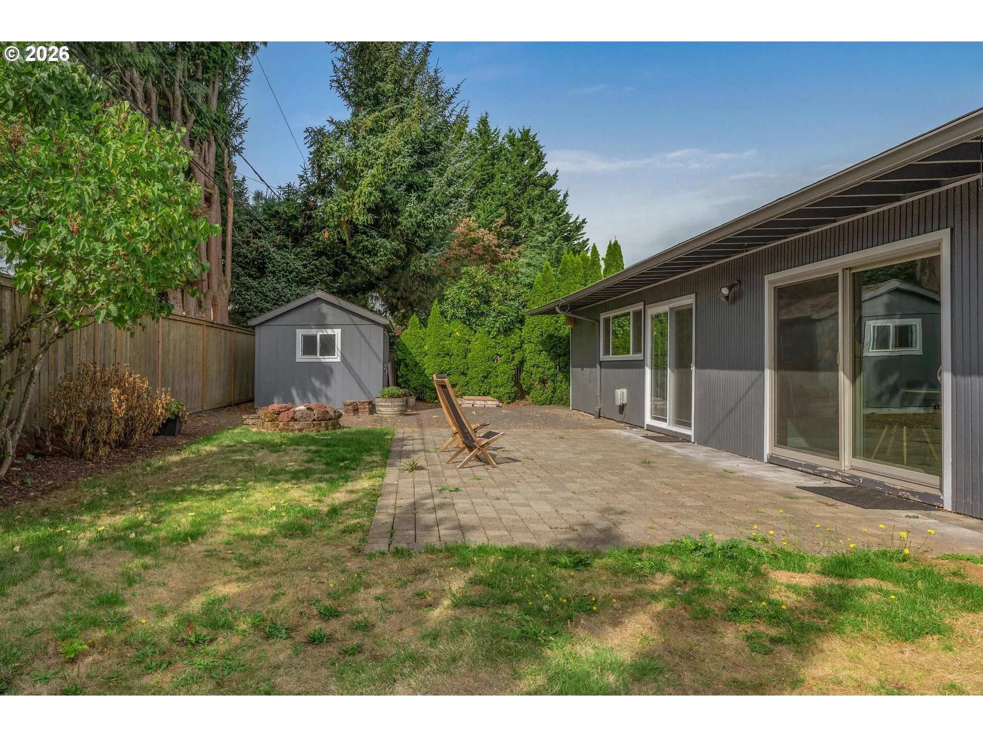 Backyard-View From