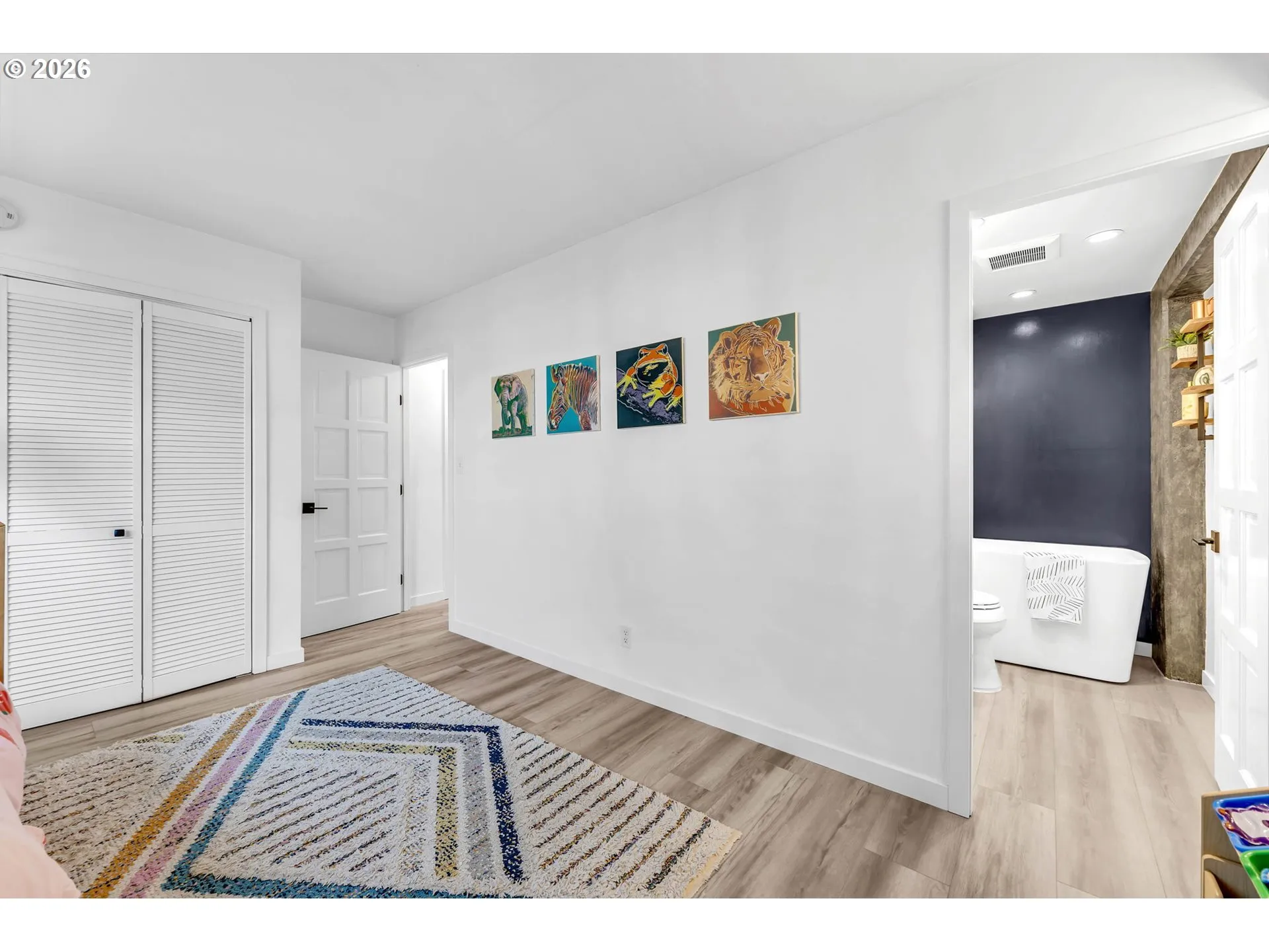 Primary Bedroom-Attached Bathroom