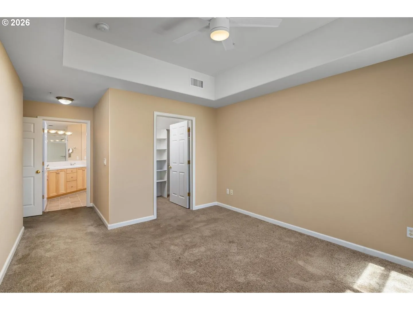 Bedroom, Owner's Suite-Coffered Ceilings