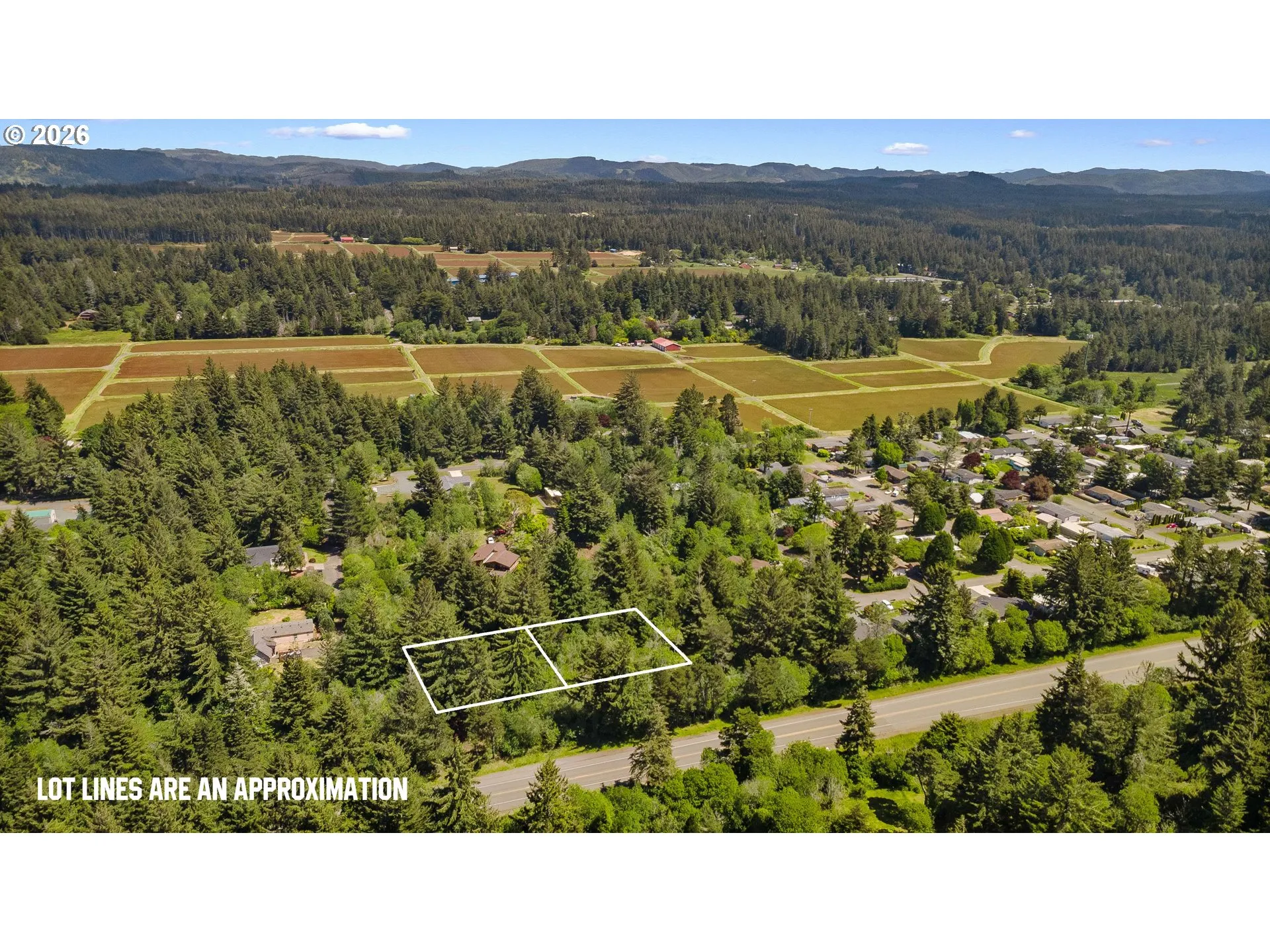 Approximate Property Lines-Aerial