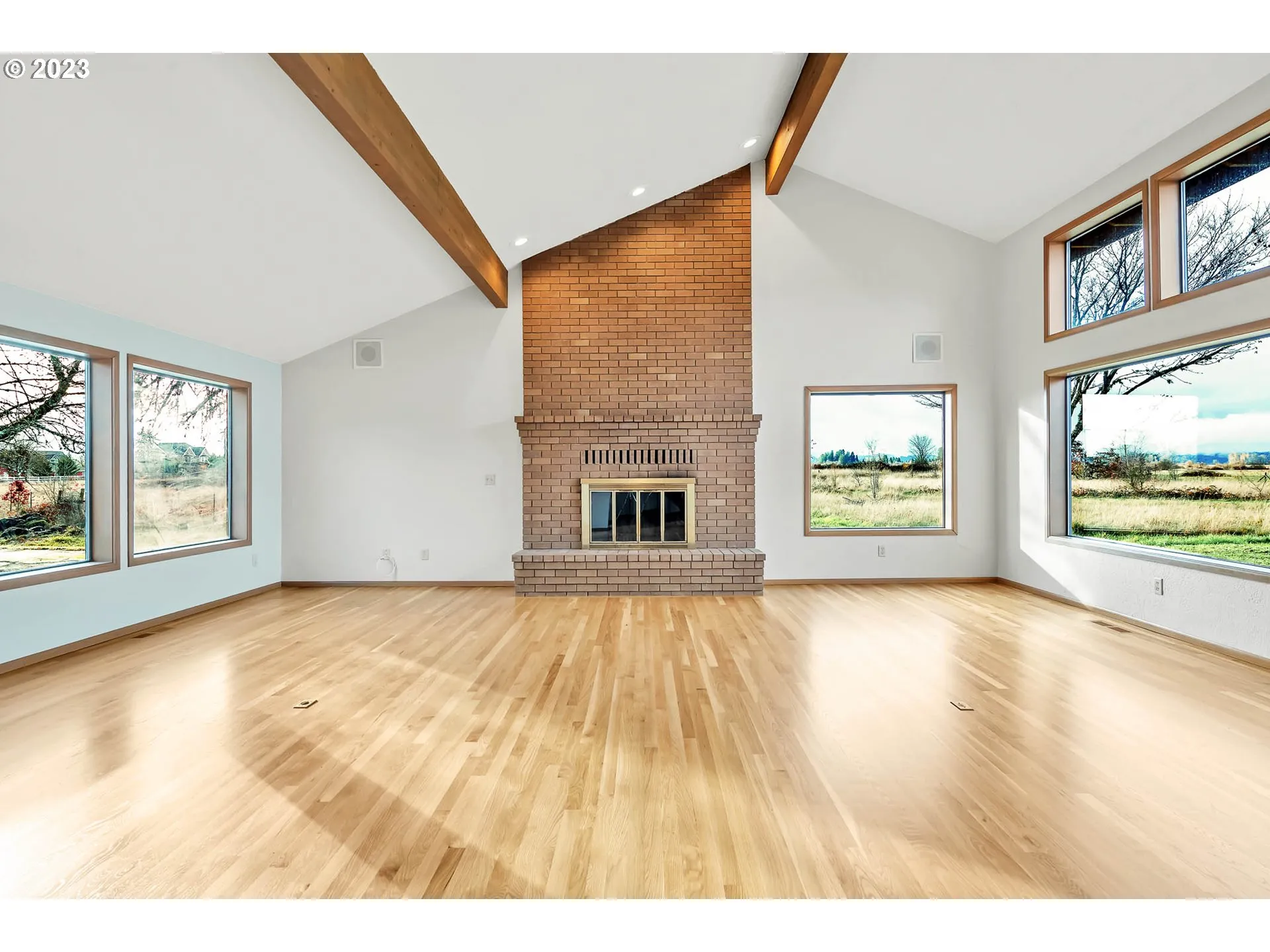 Living Room-Fireplace