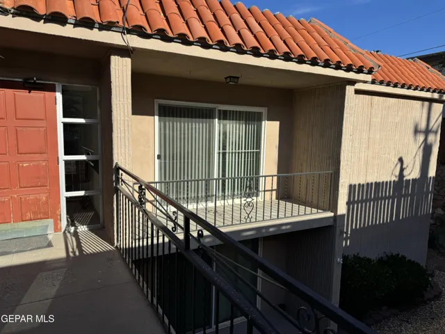 Front Exterior Balcony