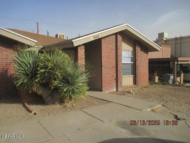 944 Montera Road, El Paso, Tx 79907