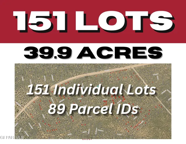 151 Lots Horizon City Estates, El Paso, Texas 79928