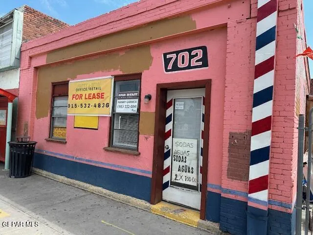FRONT OF COMMERCIAL SPACE