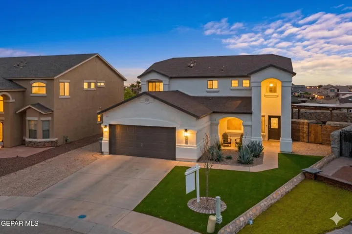 Attractive exterior, freshly painted, 4 bed 2.75 baths, landscaped cul-de-sac lot, extended side yard for RV parking