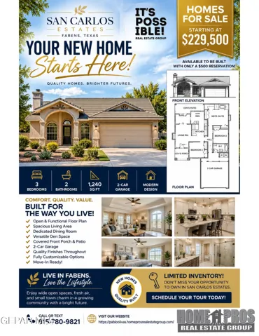 633 Oak Ridge Court, Fabens, Texas 79838