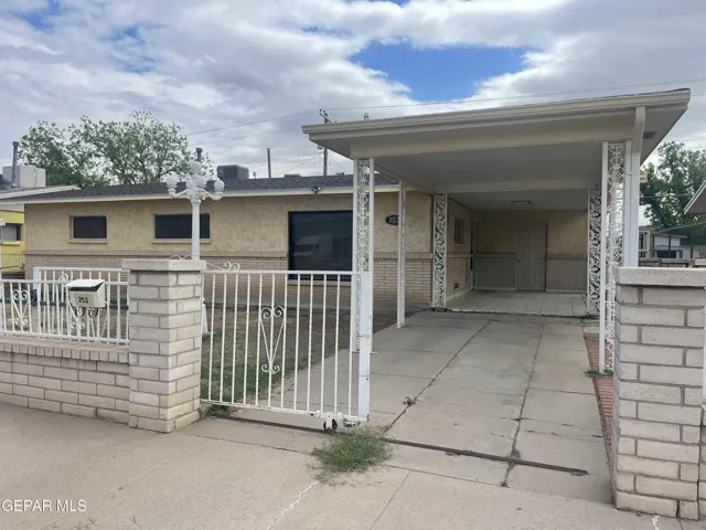 front of home