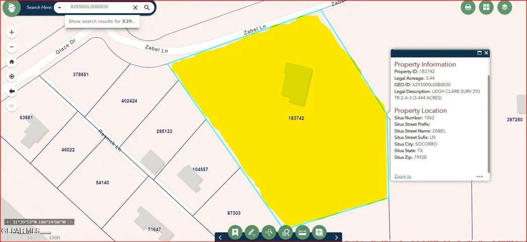 1062 Zabel Lane, El Paso, Texas 79928