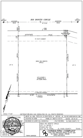 5652 Rio Bonito Circle, El Paso, Texas 79932