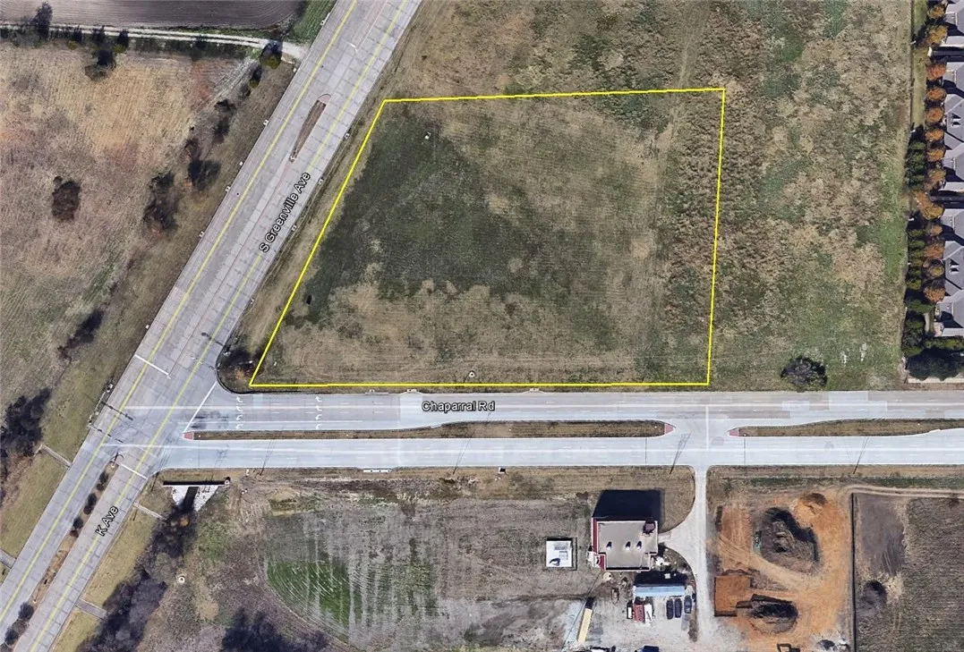 This is the Gateway property into Allen. Hard corner traffic lighted intersection. Going to work and going home corner.