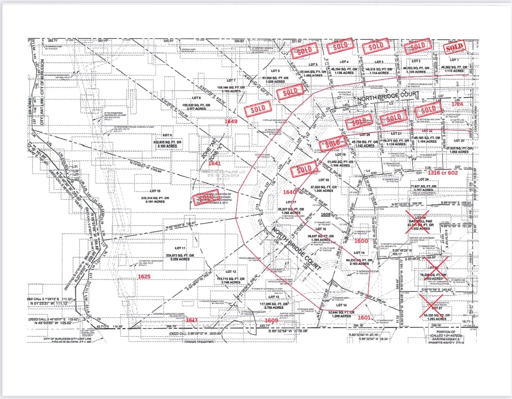 Parcel map