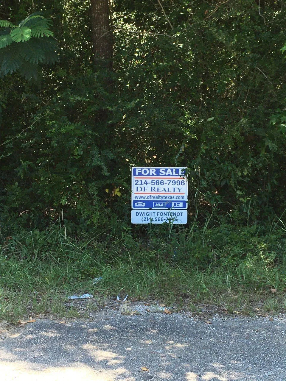 Property Facing Baker St. at Sylvester Intersectin