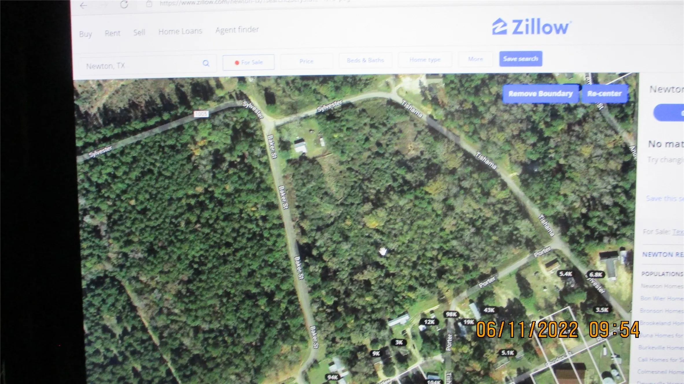 Both Properties on West Side of Baker St & South Side of County Rd. 1005