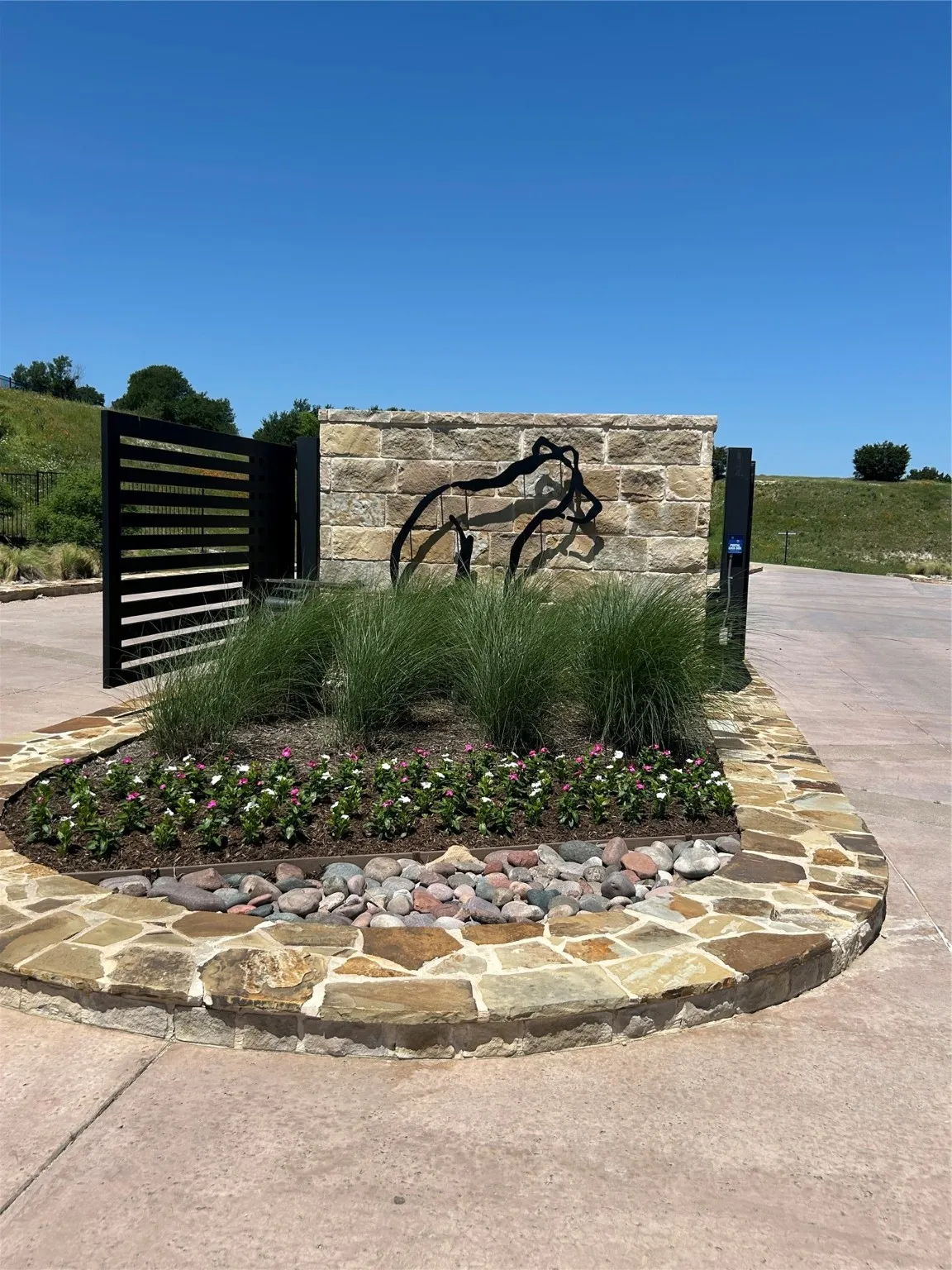 Gated entrance