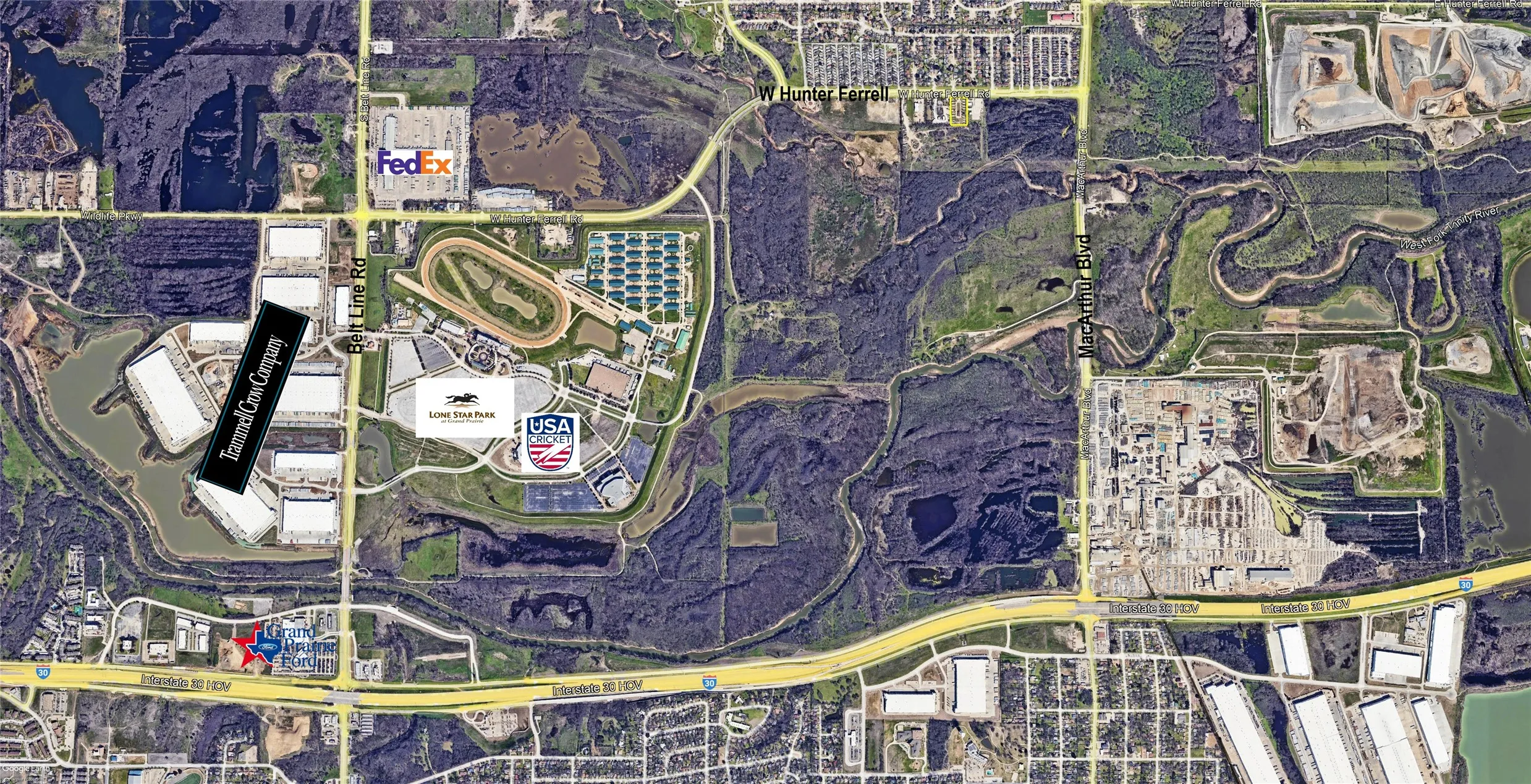 Near LoneStar Park, USA Cricket and other employment centers
