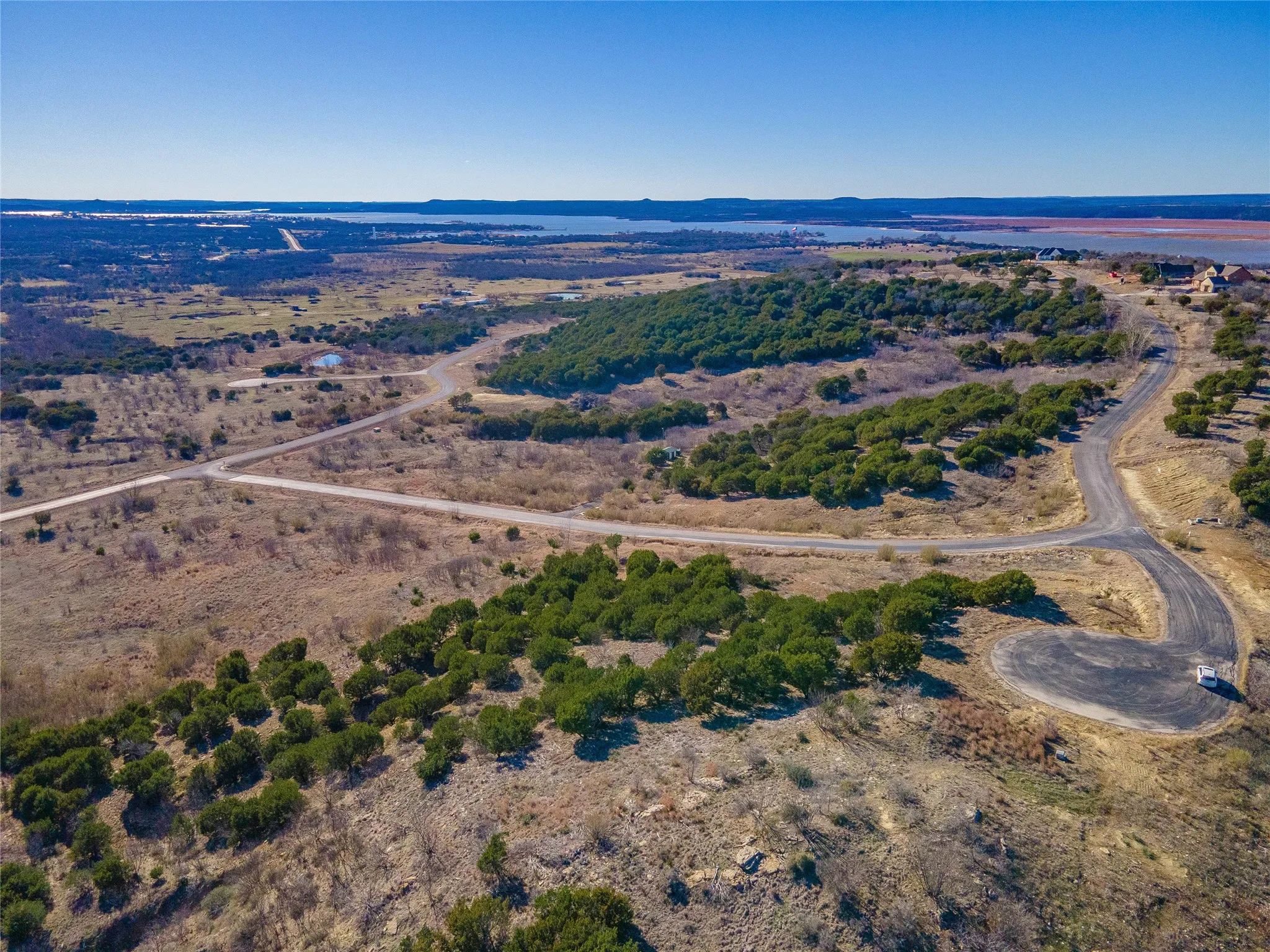 Brazos River meets the North end of Possum Kingdom Lake
