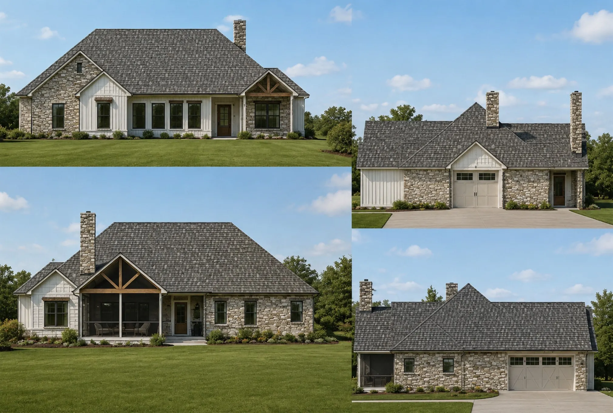 Elevation Rendering. Fully Customizable. Property Listing Imagery. Exterior views of the property from multiple perspectives