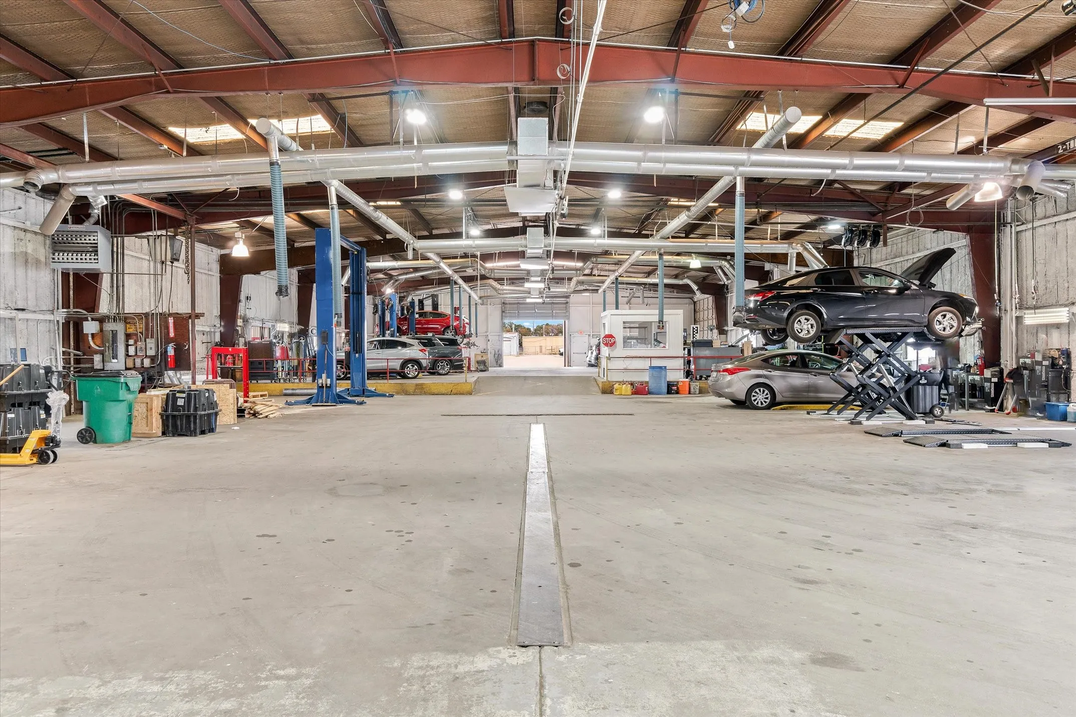 Shop area.