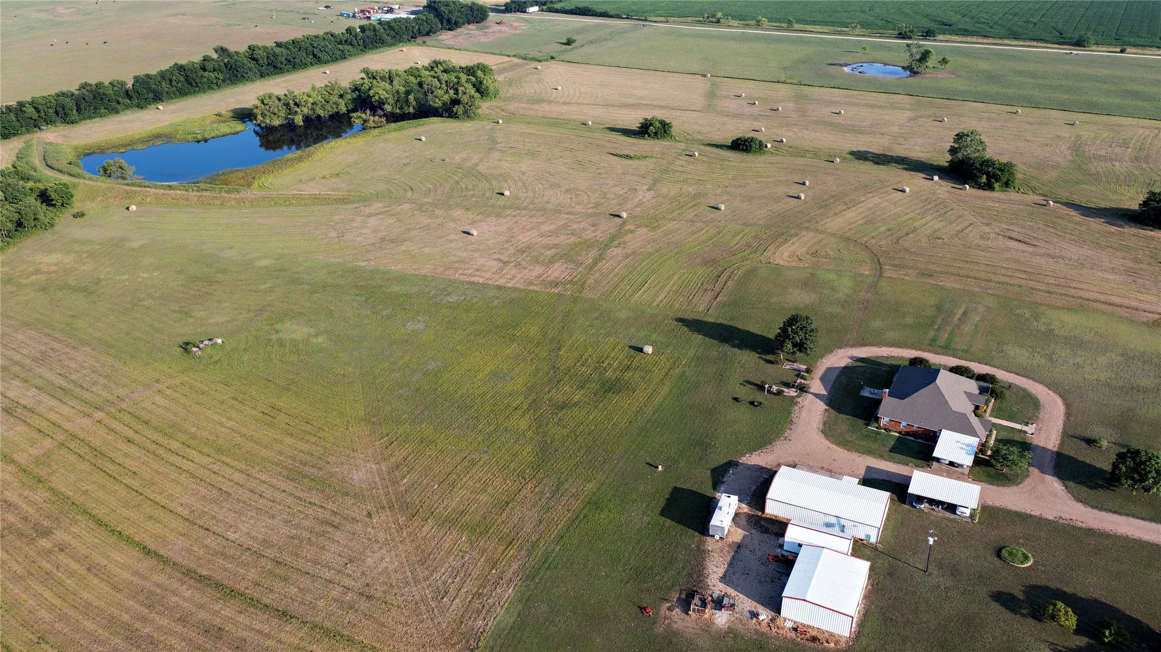 North drone elevation