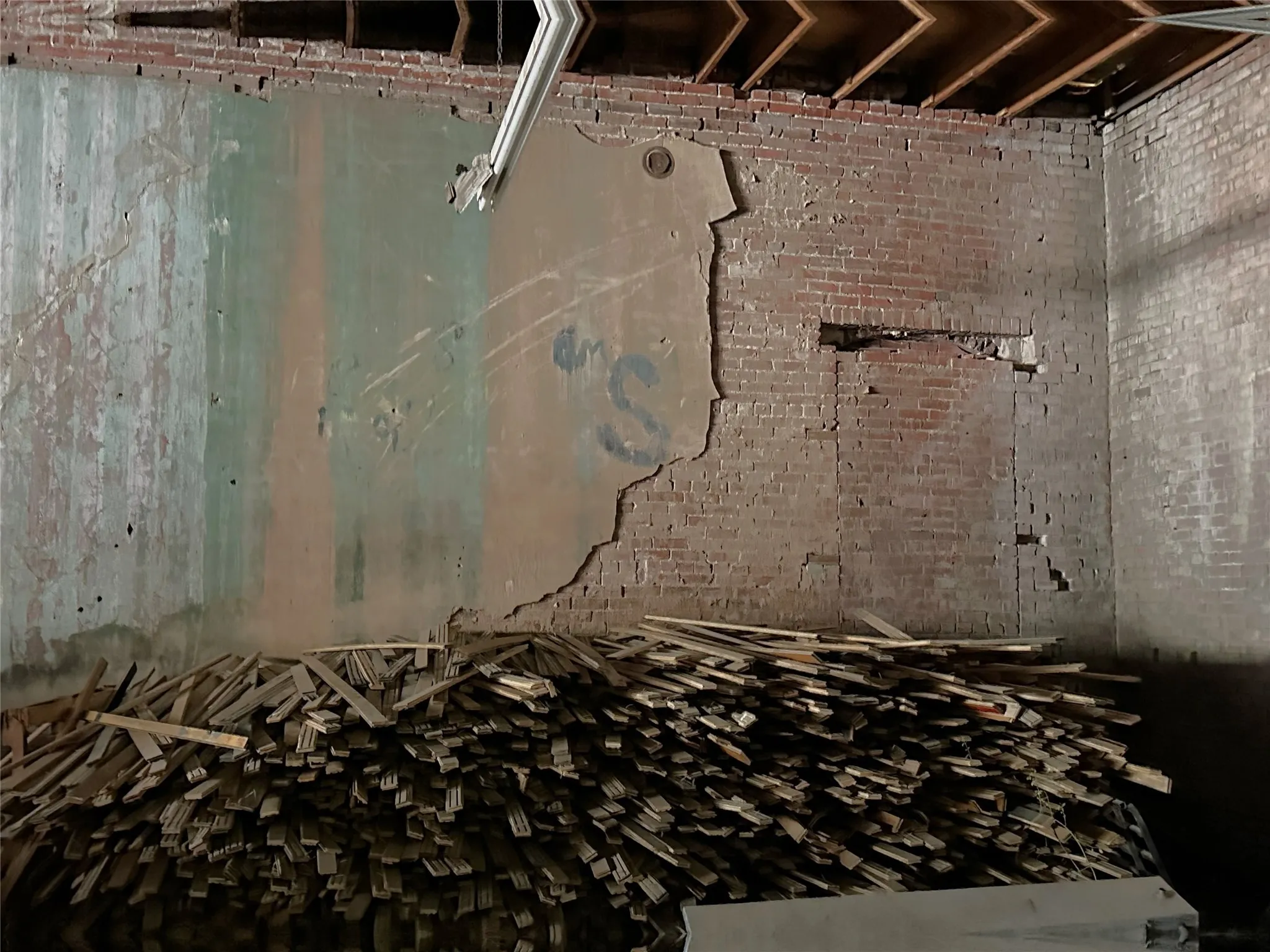 Old gym wood flooring available if desired