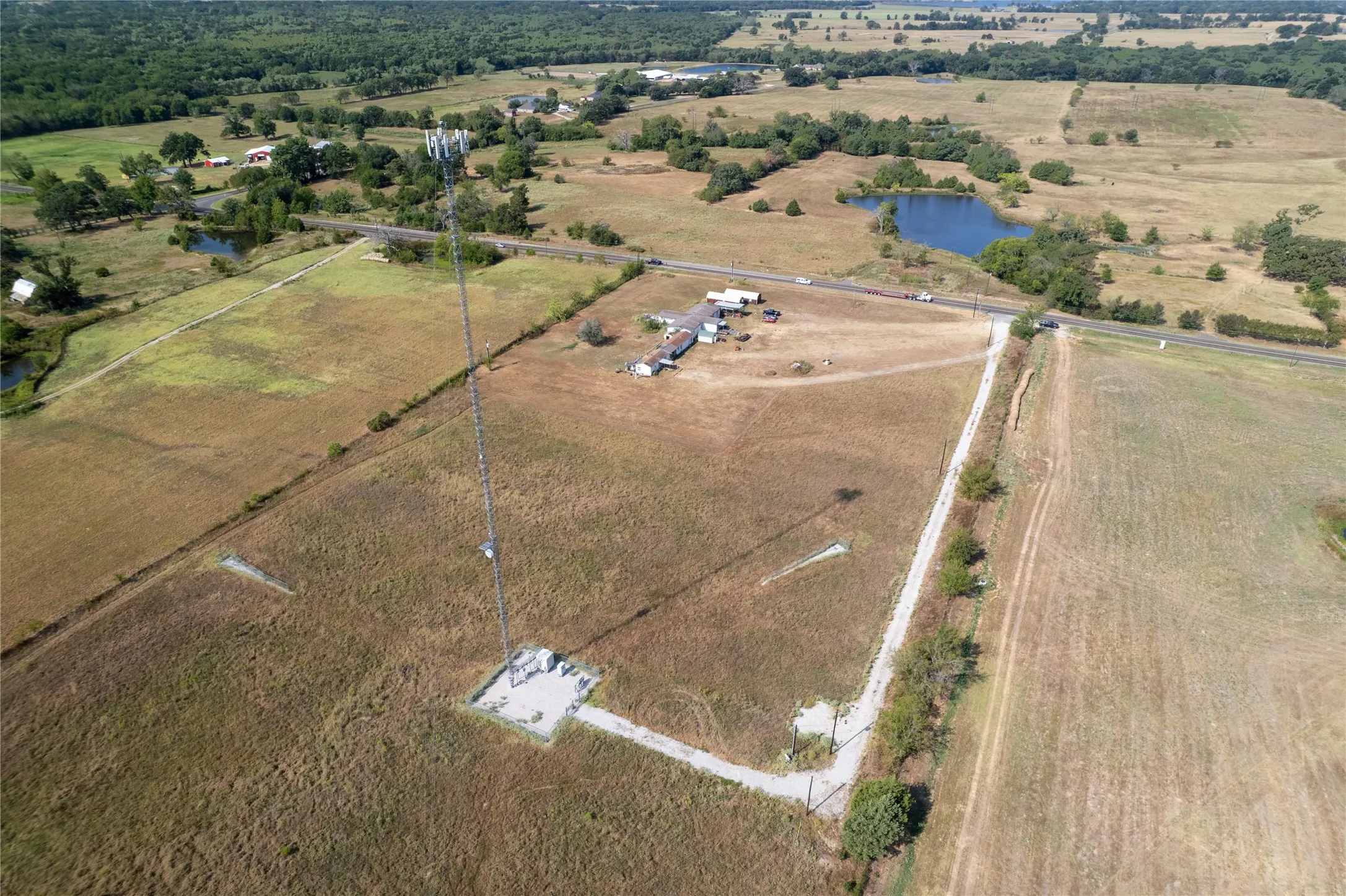 Pasture where Tower is located