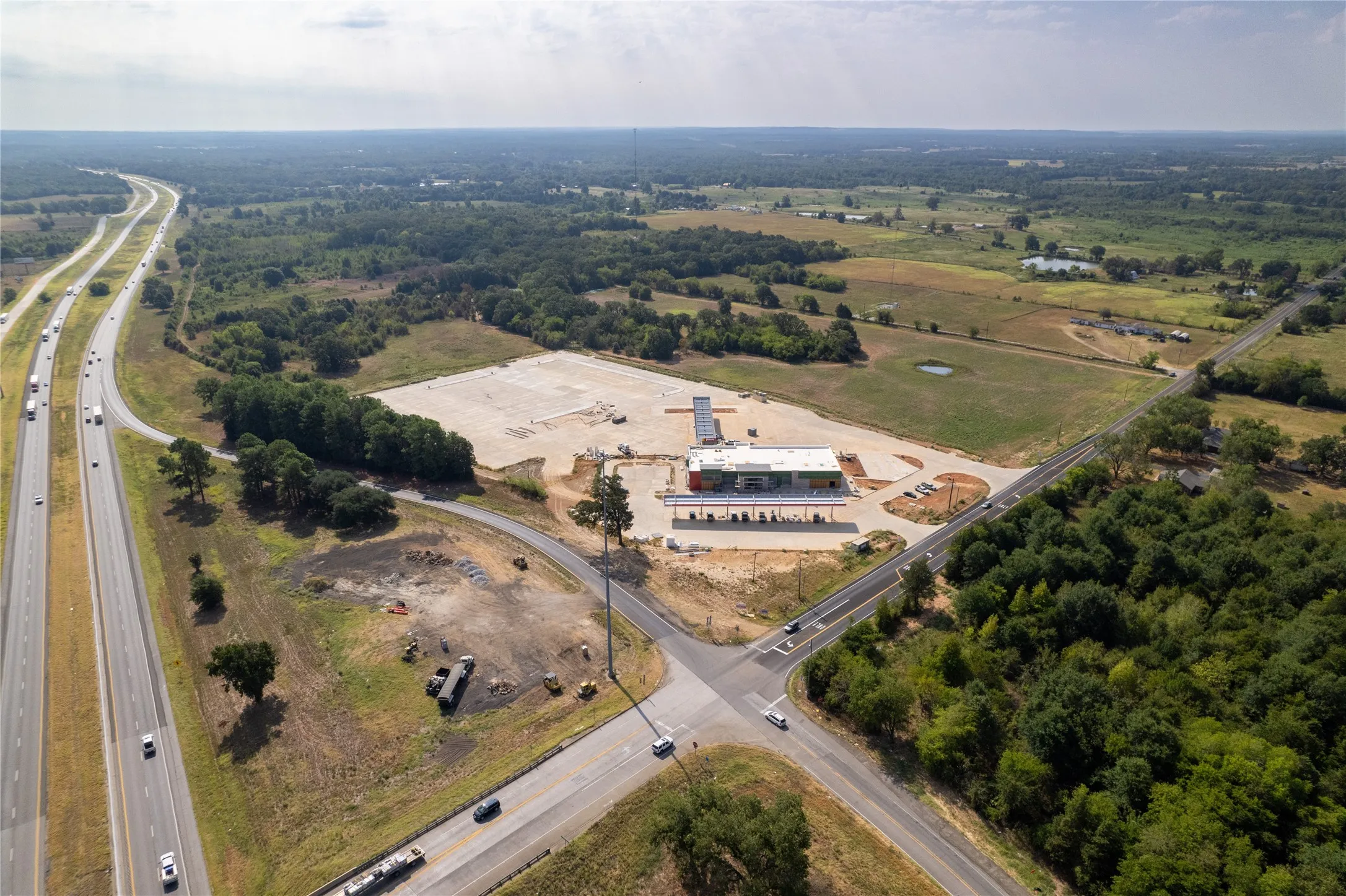 From Interstate 20