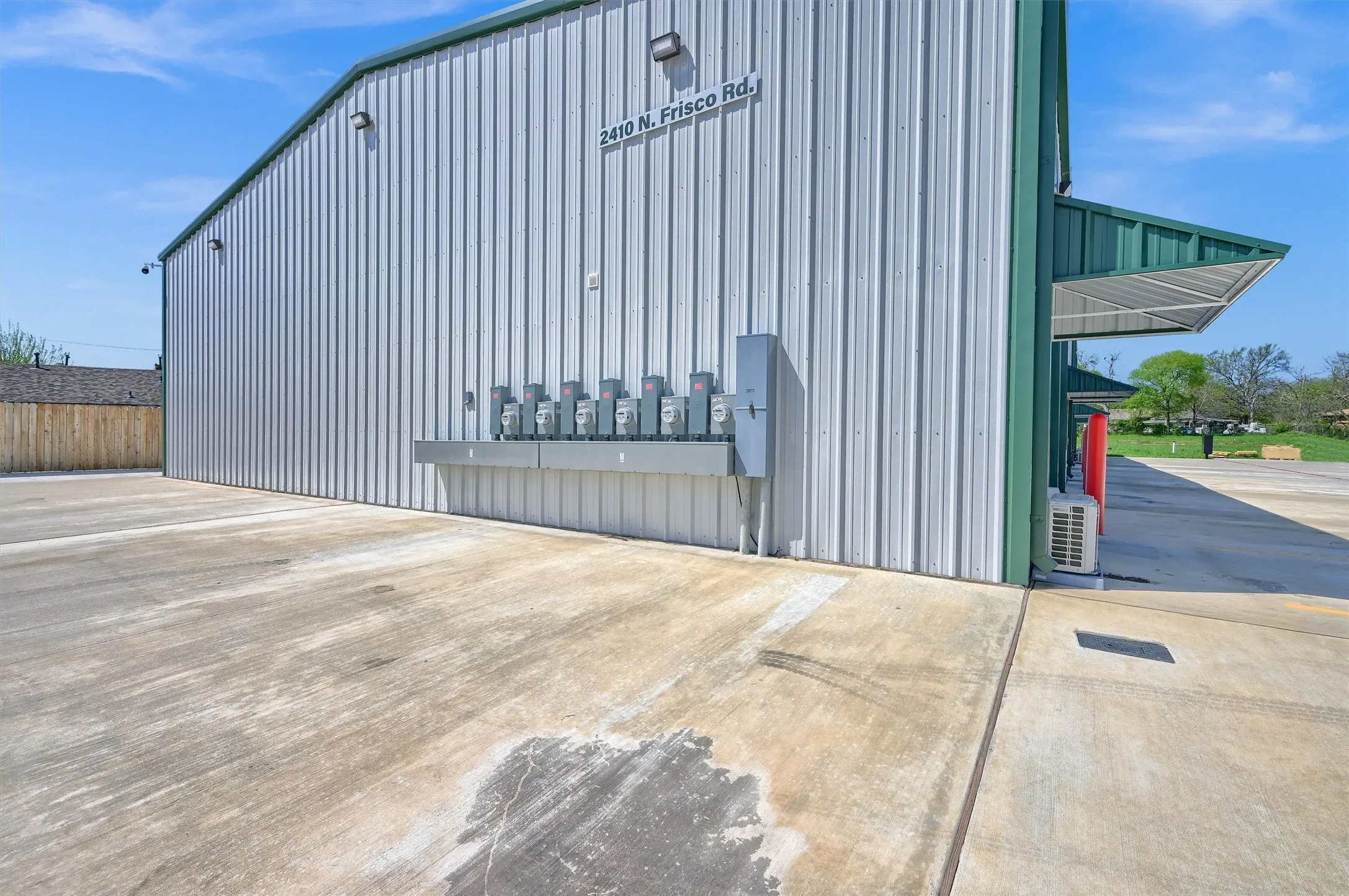 Rear of Building