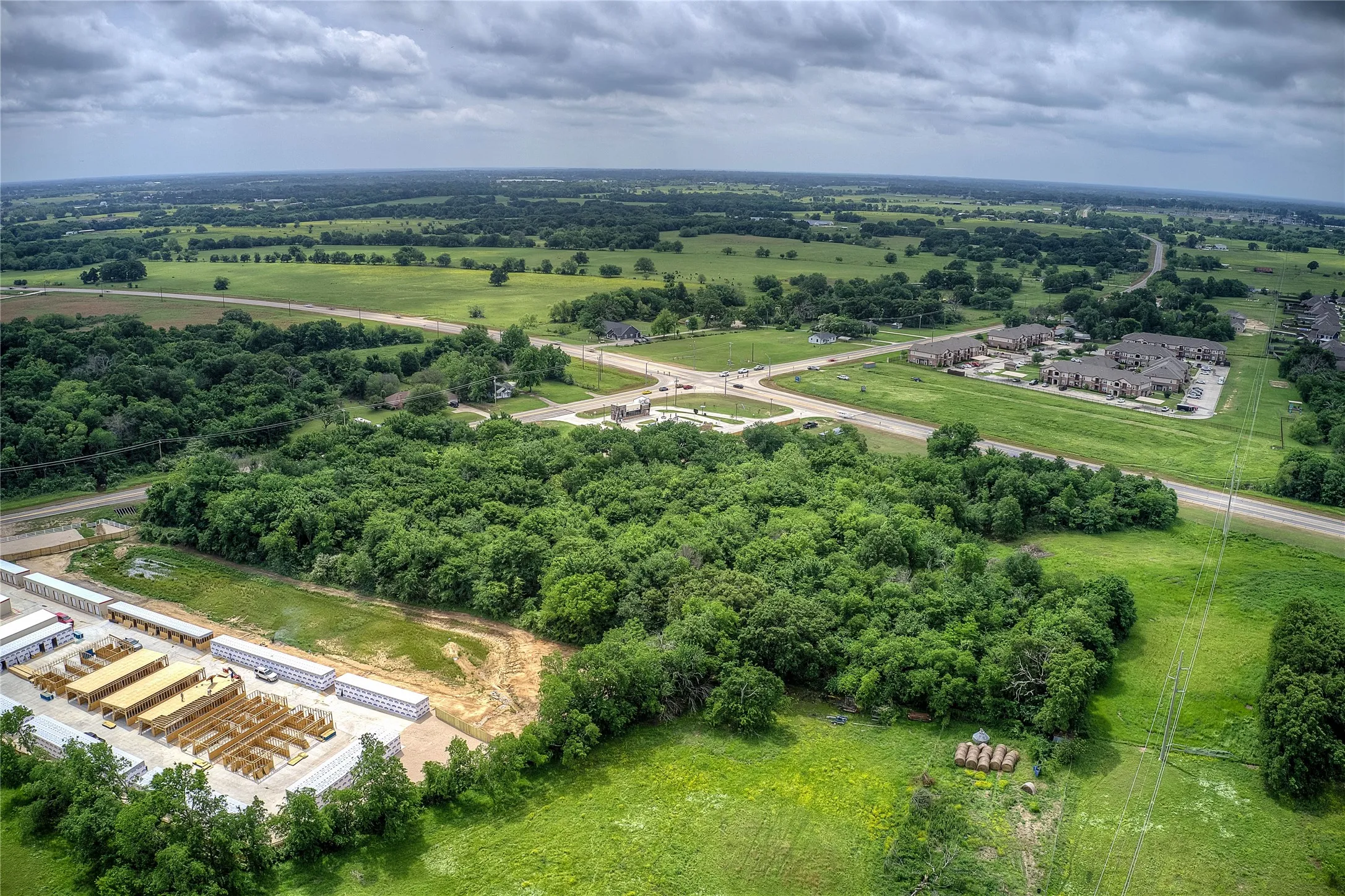 Drone / aerial view