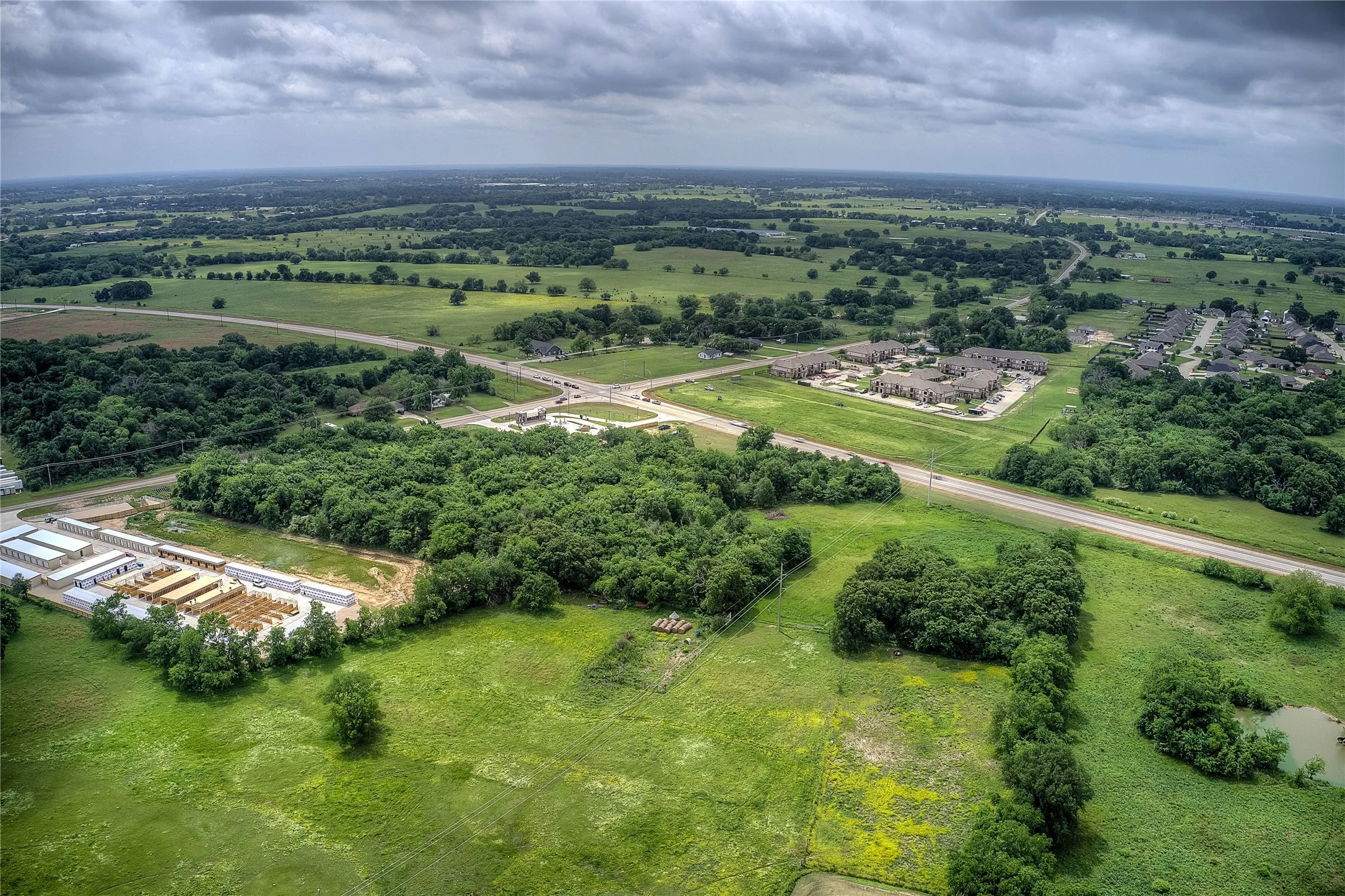 Drone / aerial view