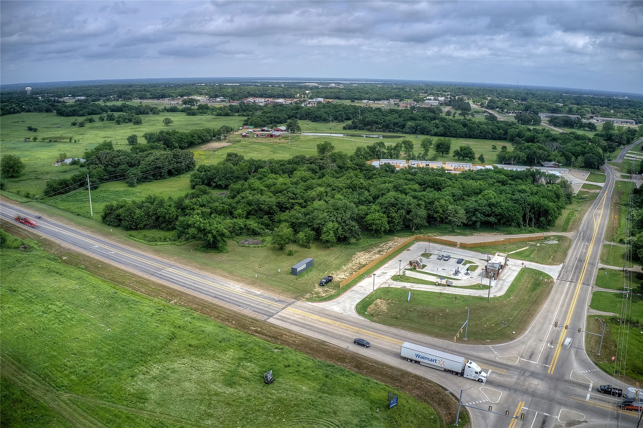 Drone / aerial view