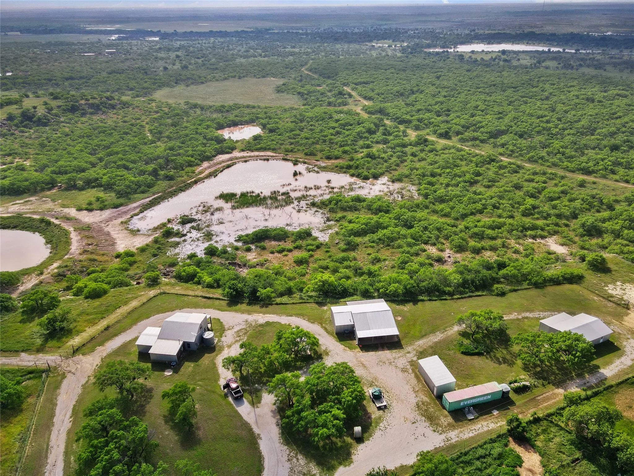 View of aerial view