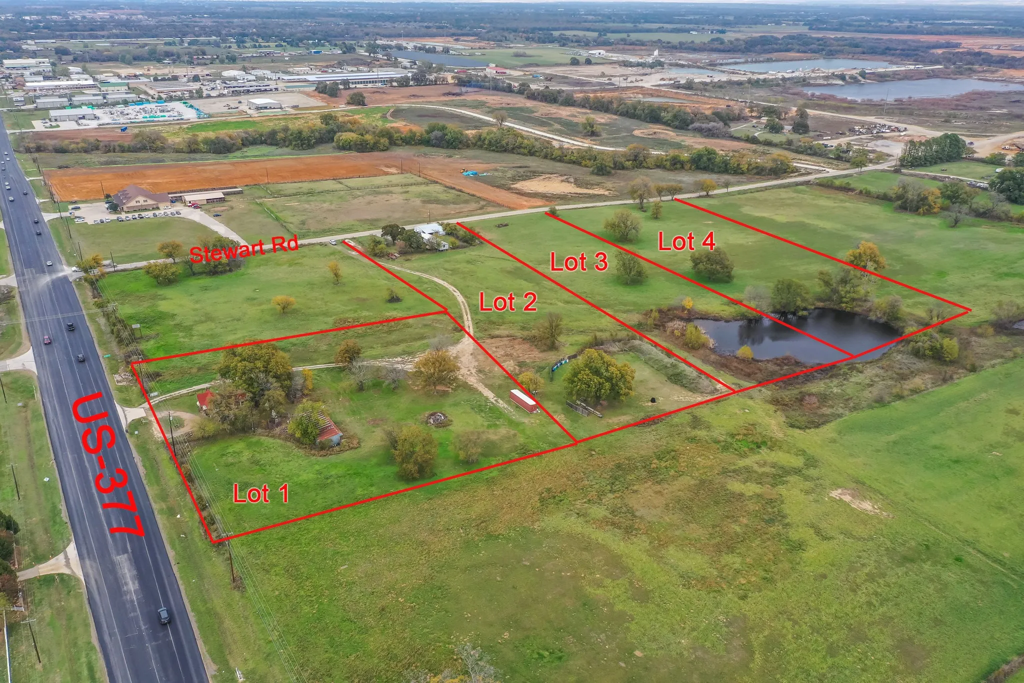 Industrial For Sale in Denton County , TBD-Lot 4 Stewart Rd, Aubrey, Texas 76227, 0, 0, Garage spaces, 0 Sqft, built in 0, Preowned, mls#20492893, Real Estate Agent in Aubrey, Homes For Sale in Denton county, Homes For Sale in Aubrey, Realtor in Aubrey Texas, Real Estate Brokerage Independent Realty Texas, Luminita Cordes Realtor