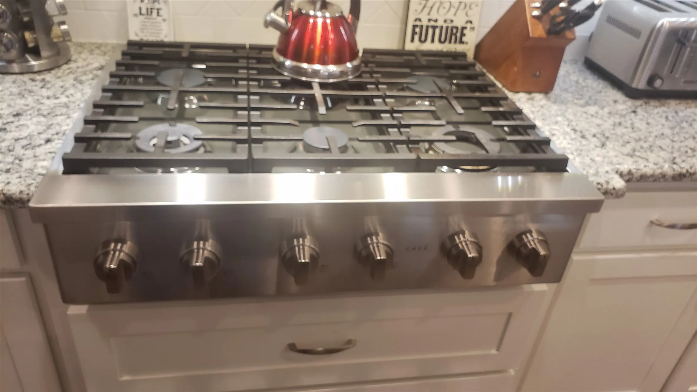 6 Burner Gas Cooktop
