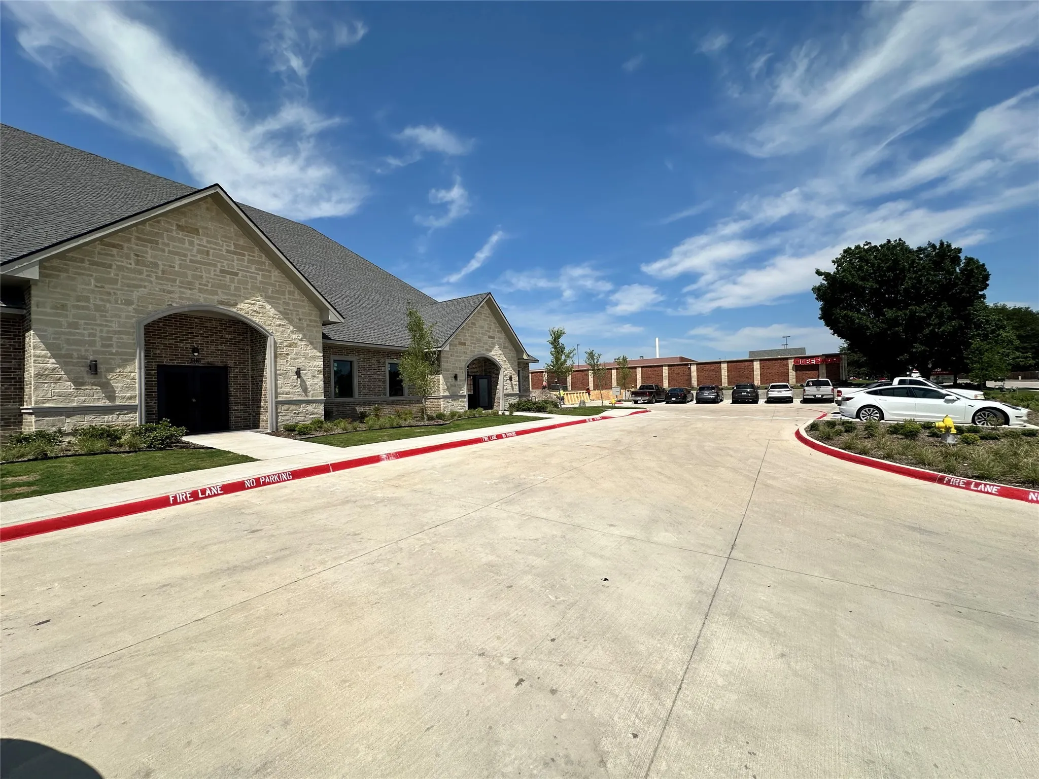 View of East Parking Lot