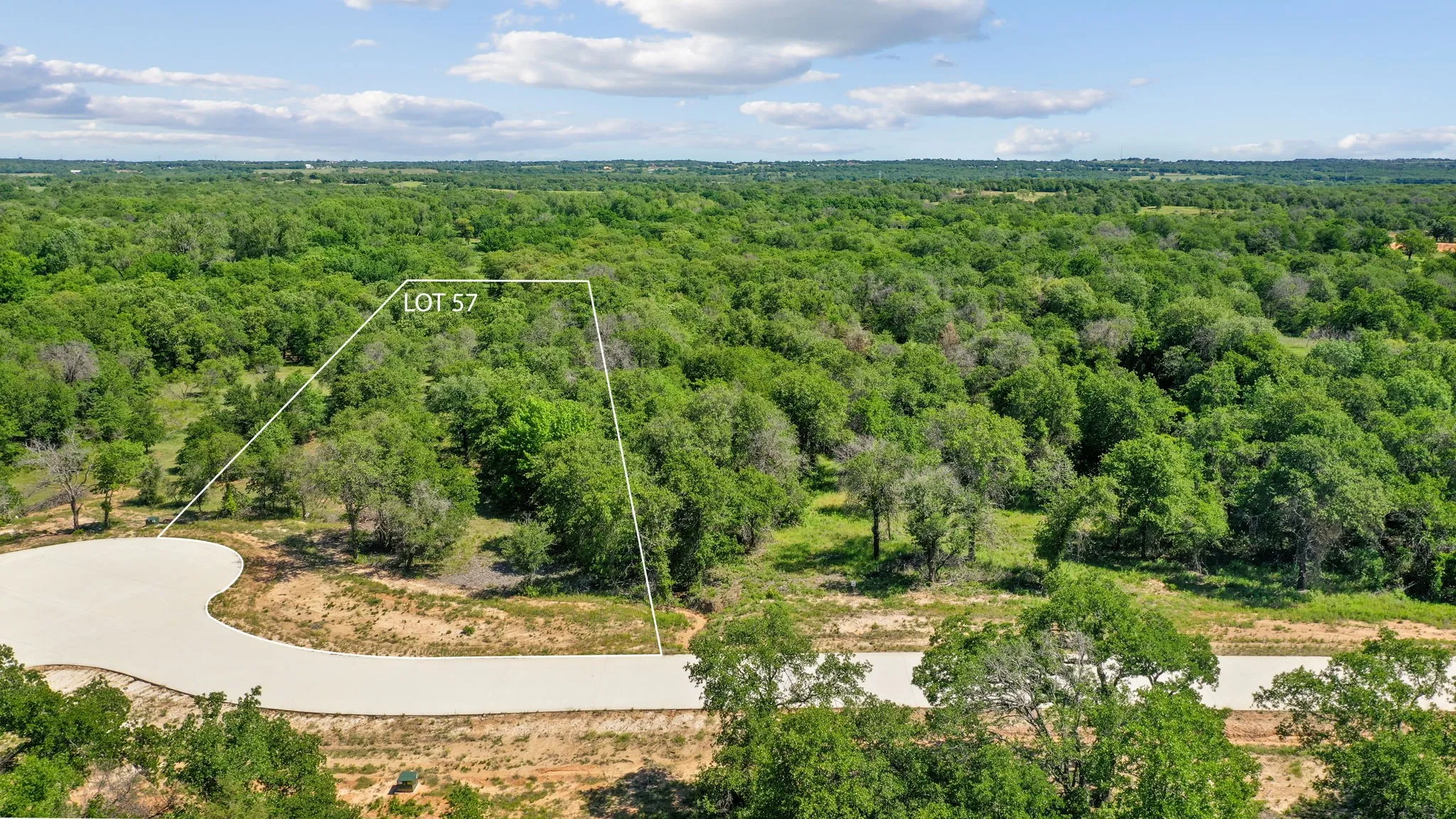 Lot 57. Lot Lines are Approximate.