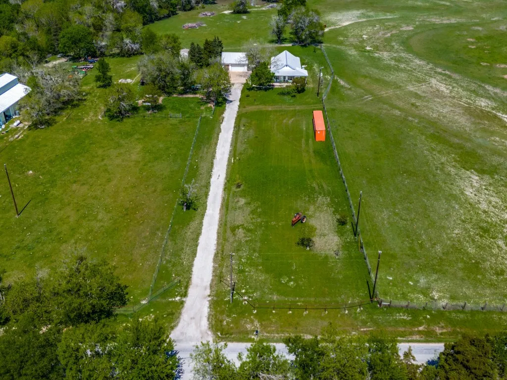 Bird's eye view with a rural view