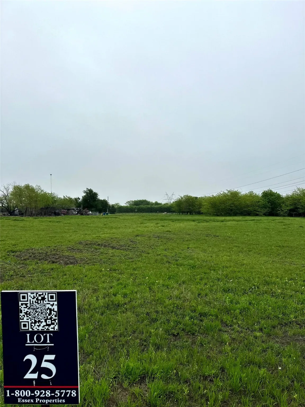 Zoomed in view from the entrance of the property