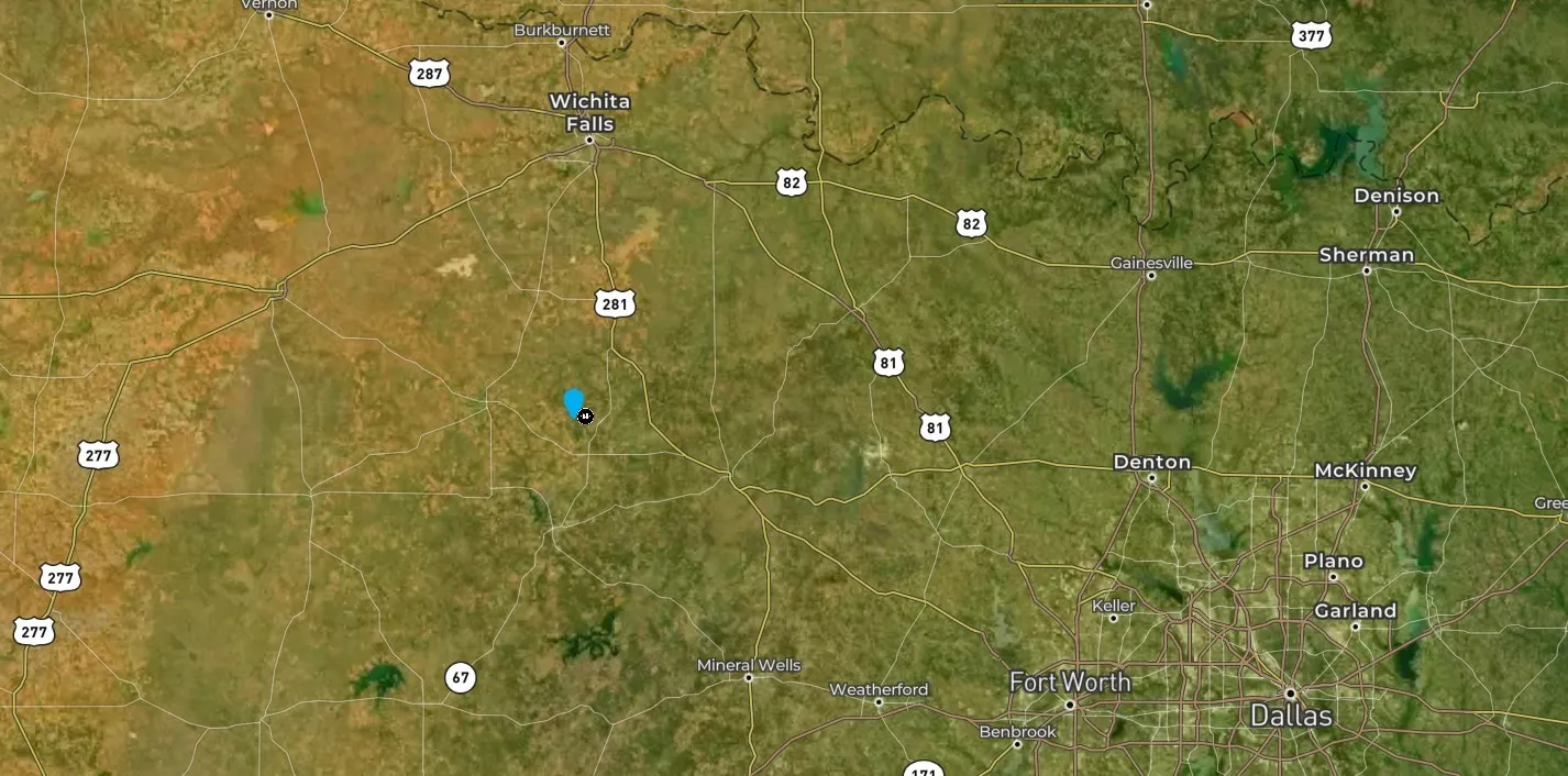 Map location
