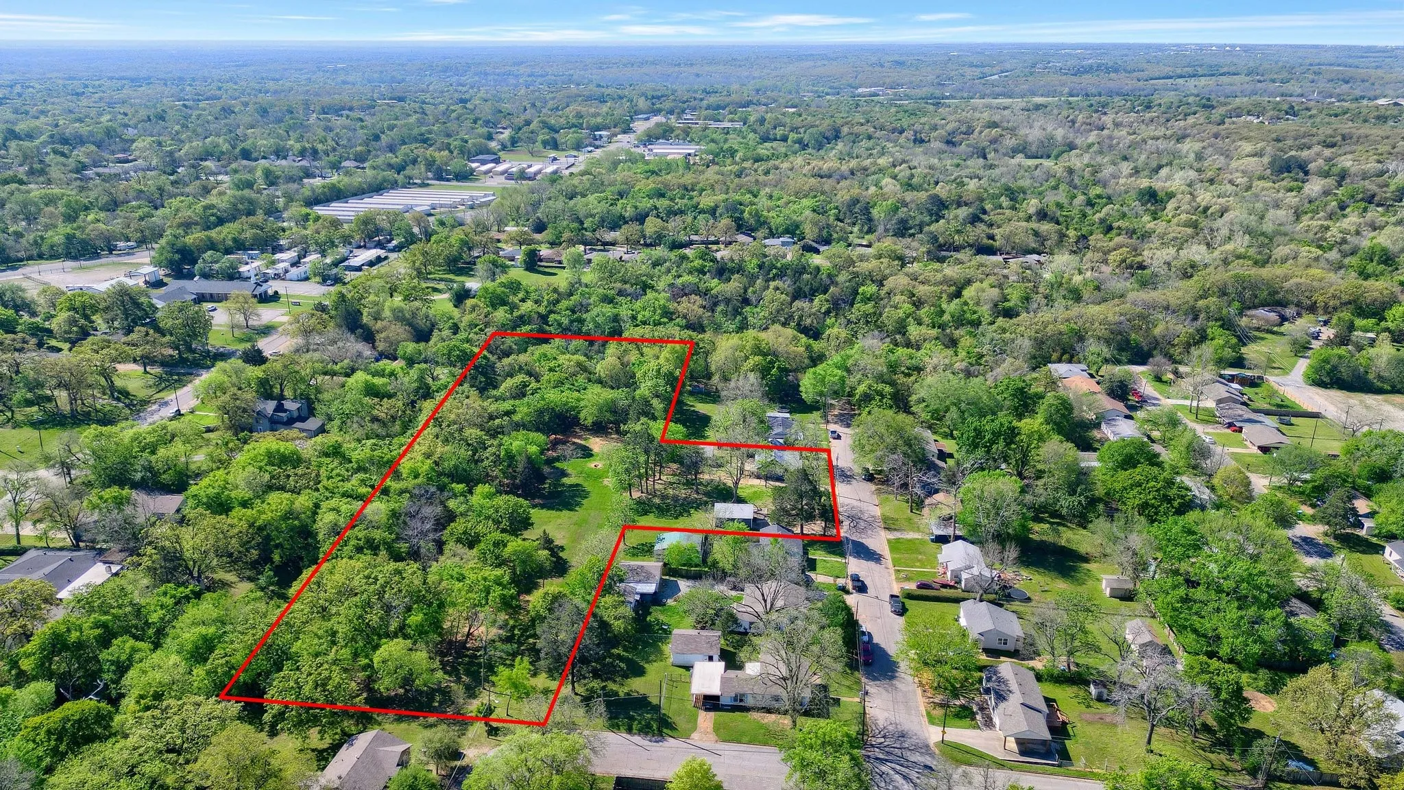 View of drone / aerial view