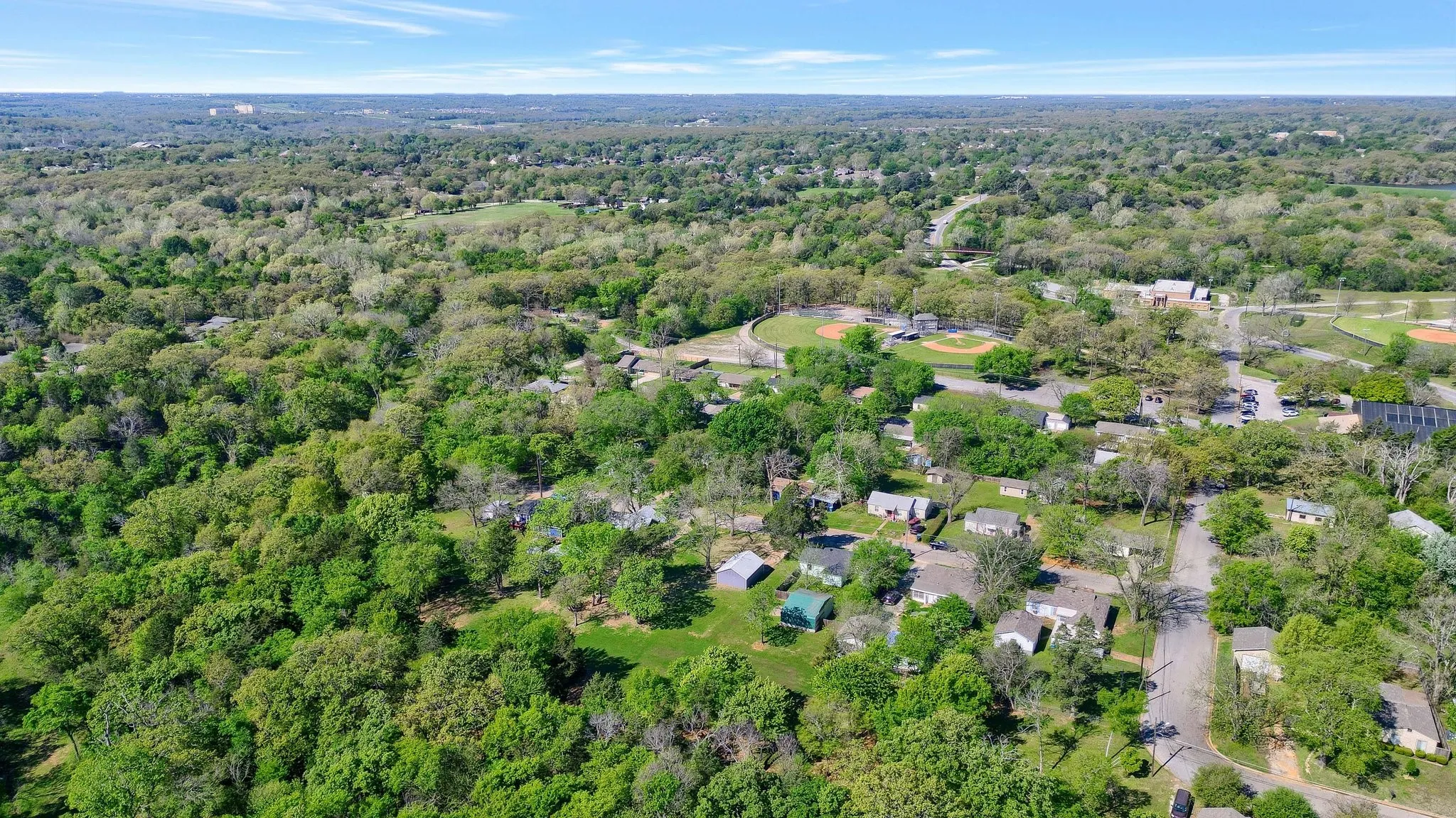View of aerial view