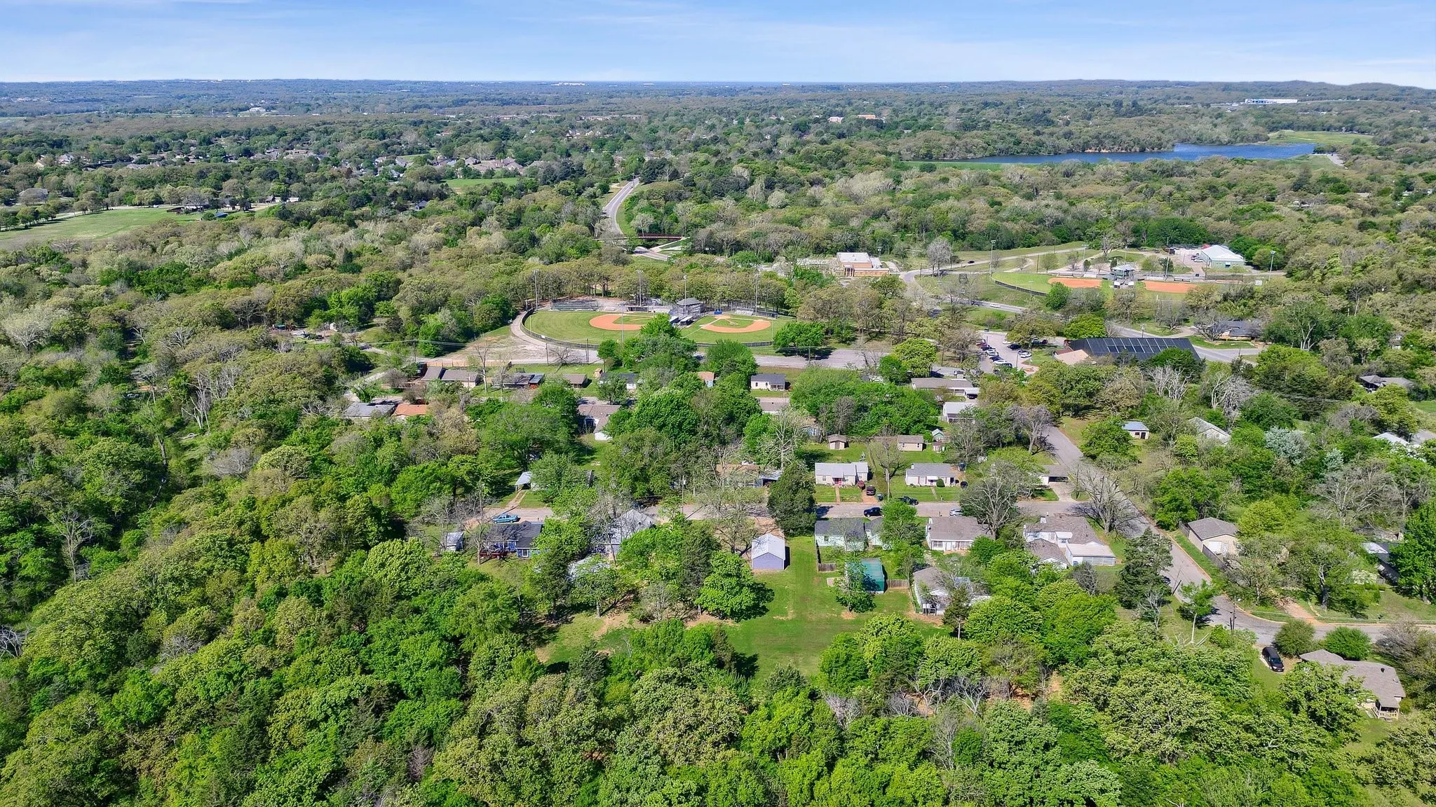 View of aerial view