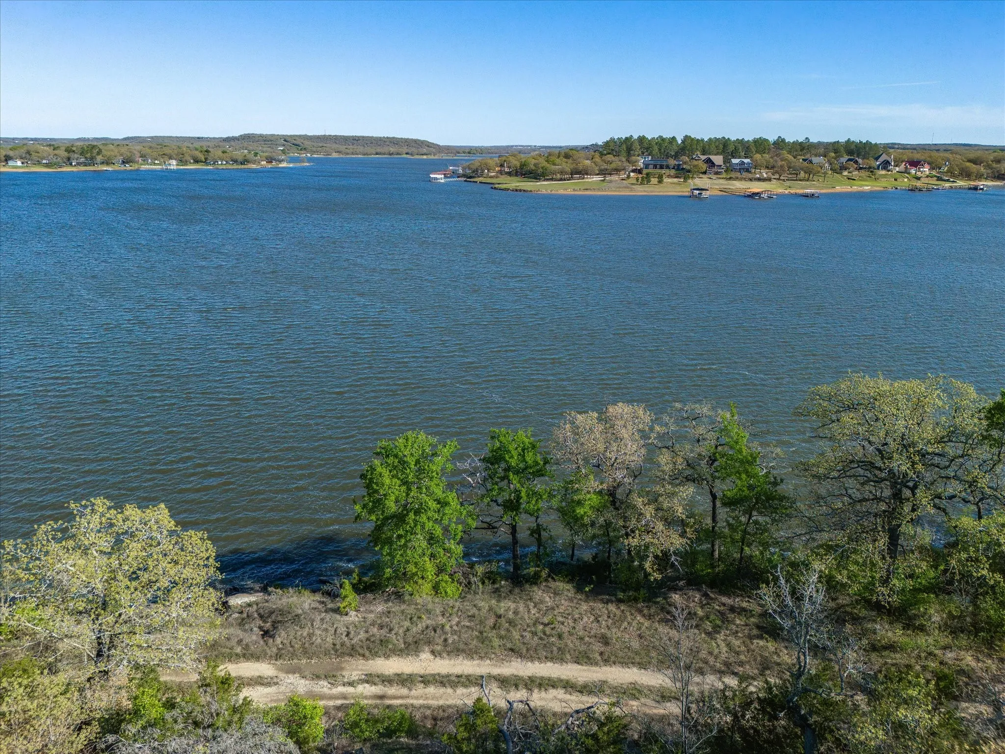 View of property view of water