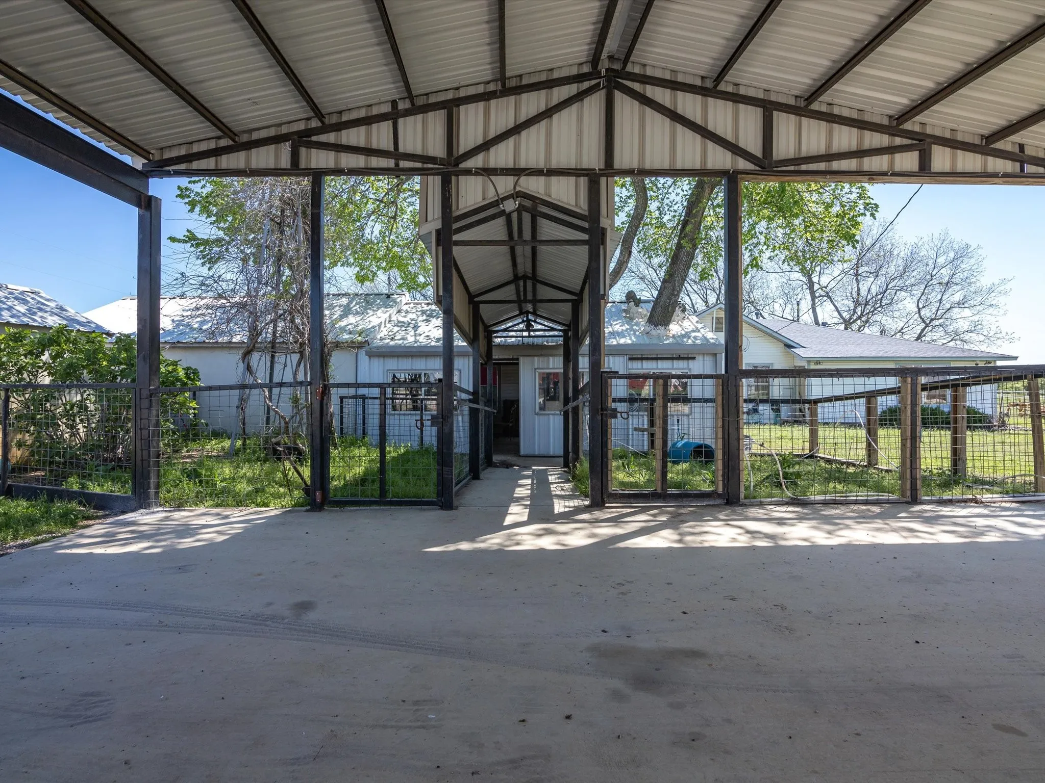 Back Yard Carport
