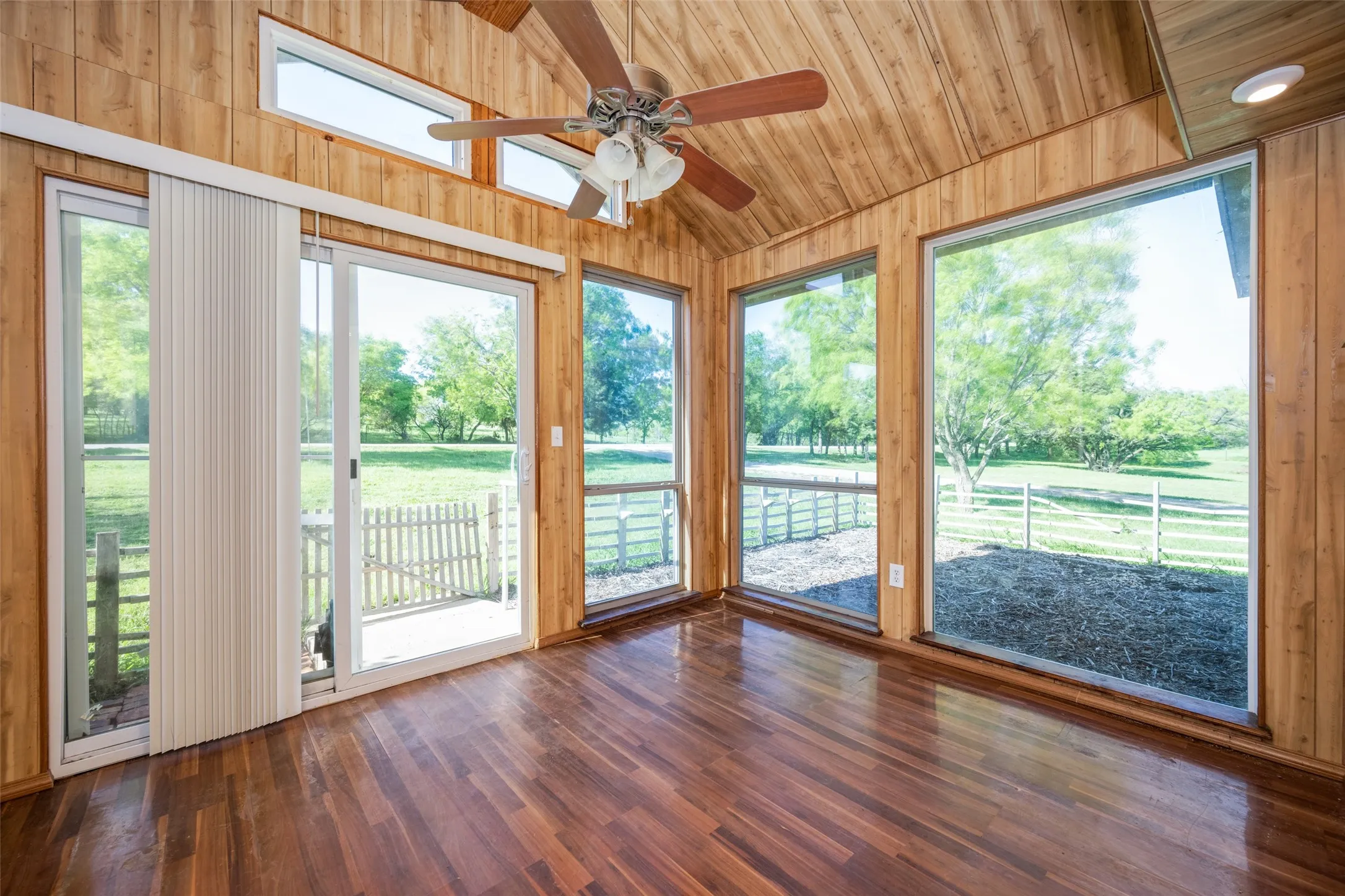 This could quickly become the favorite room.  Enjoy morning coffee, listen to the birds and maybe even some wildlife.  What a view!