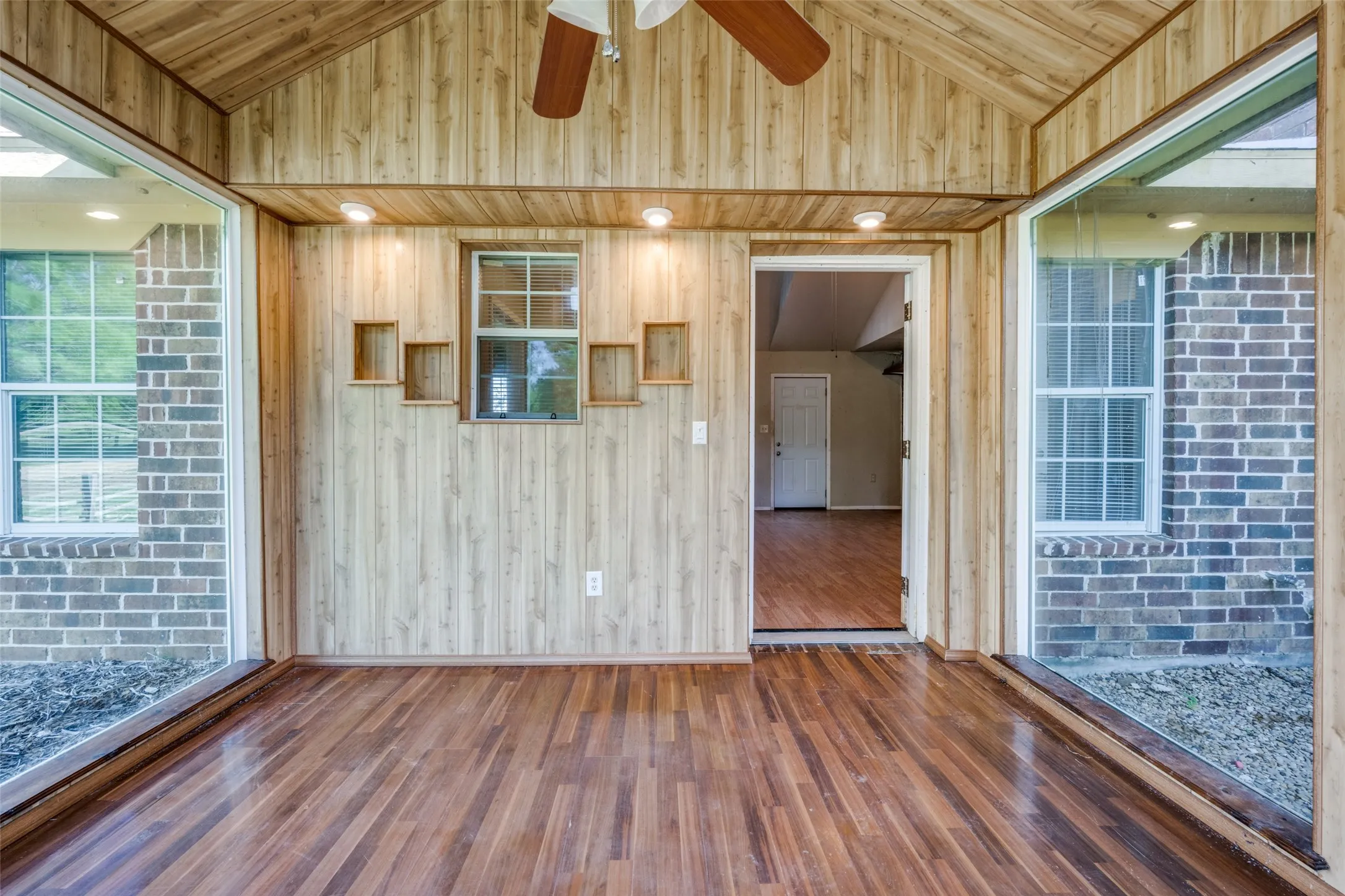 Maybe a little table for breakfast or a lounge chair.  Either way - what a great place to relax.