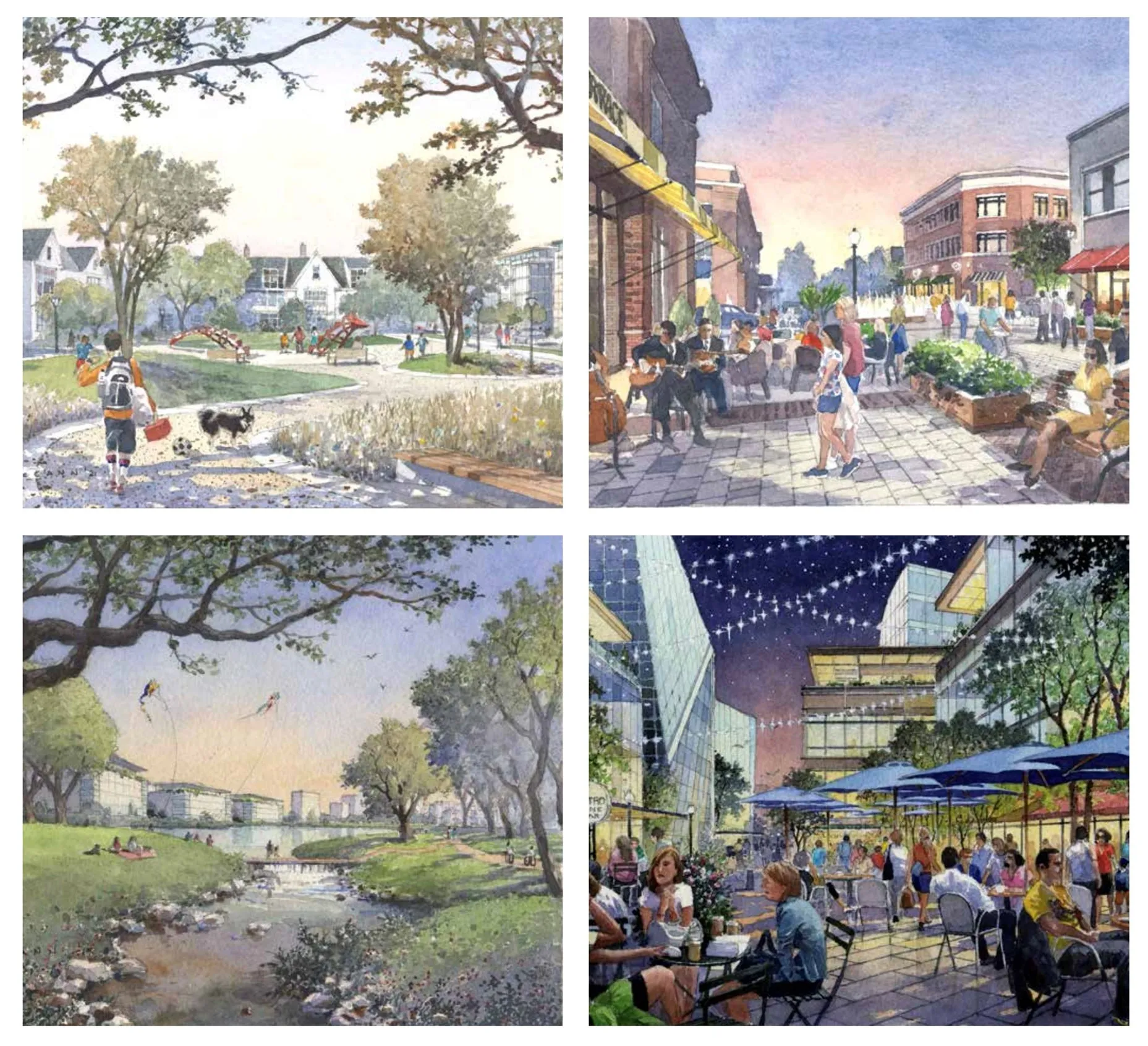 Community renderings