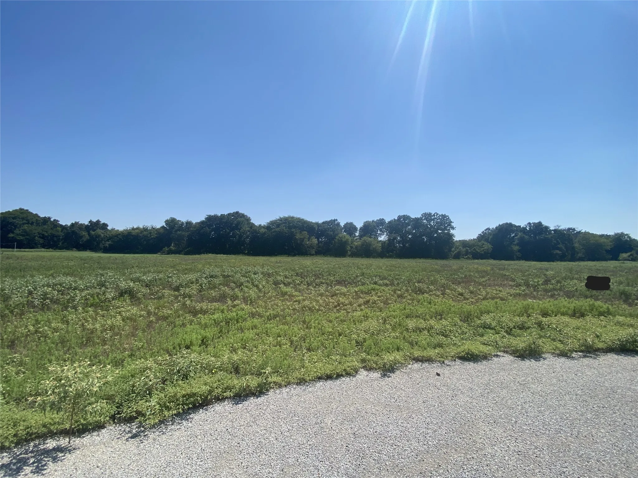 View of lot area with a rural view