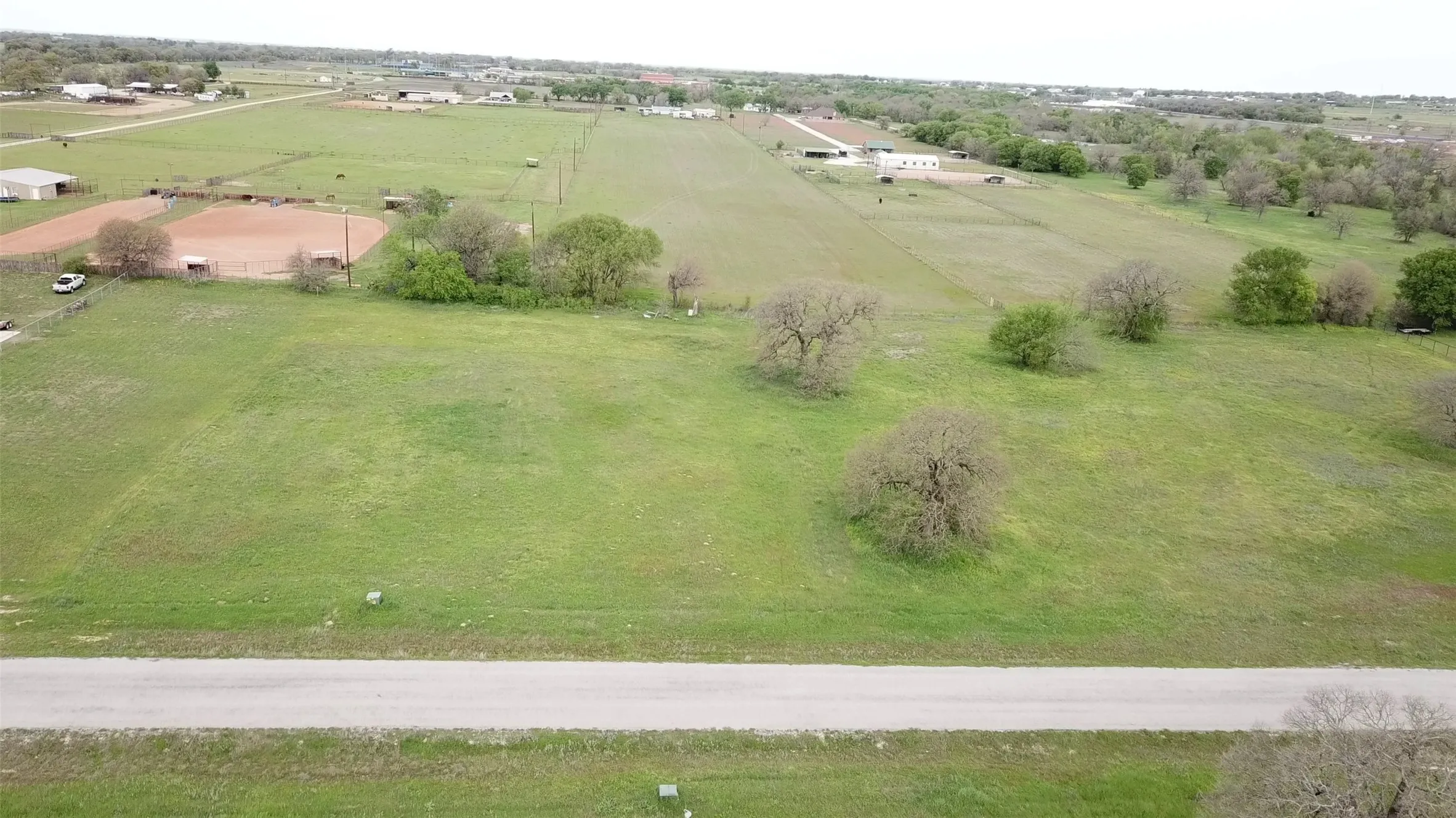 Drone / aerial view with a rural view