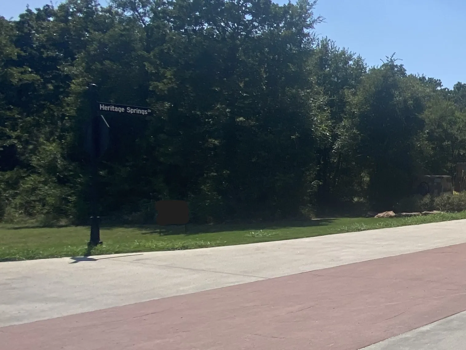 Entrance to HOA community